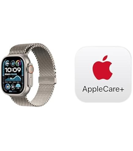 Apple Watch - Apple Watch Ultra 49mm AppleCare＋ Apple Watch Ultra GPS + Cellular 49mm Titanium Renewed Premium